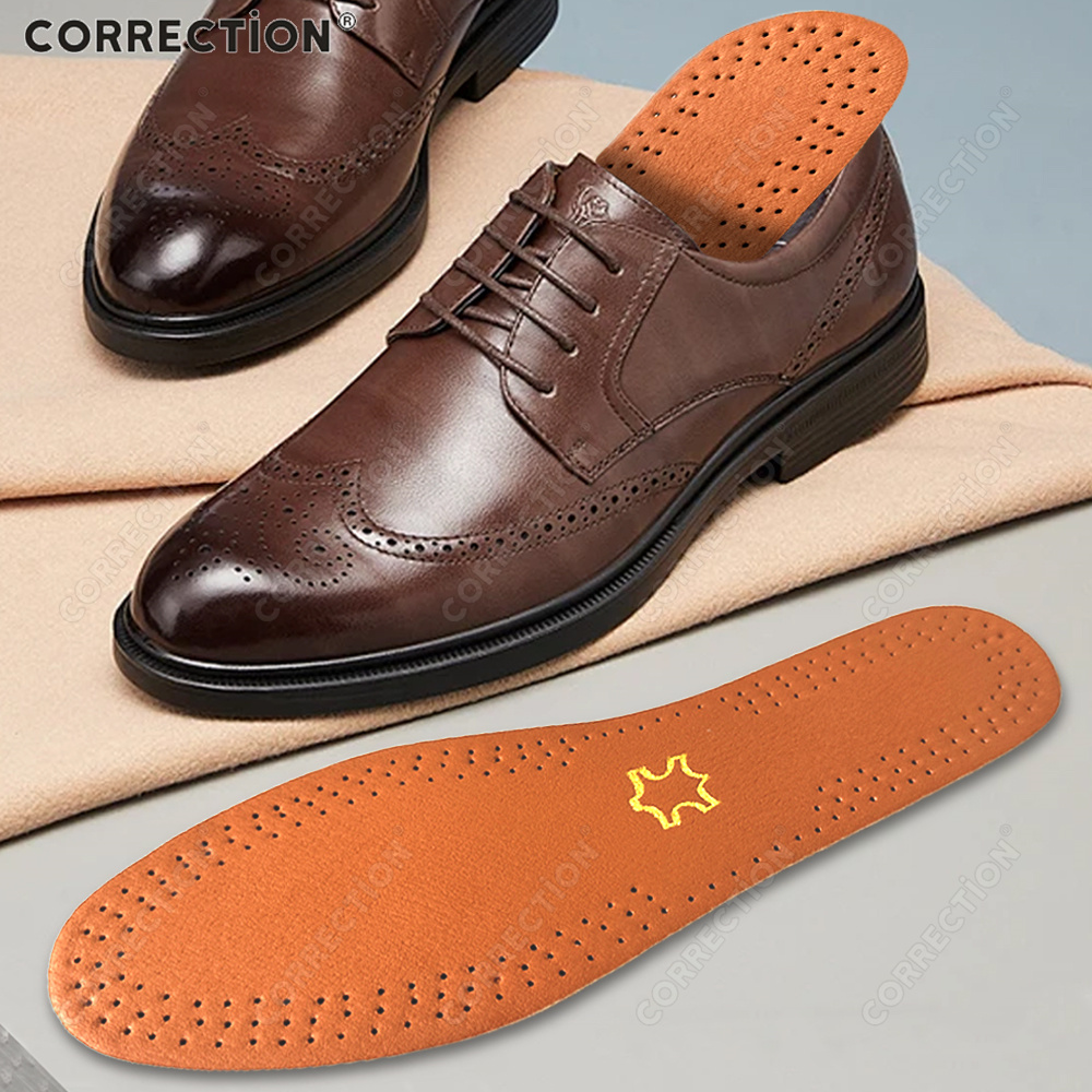 Women'S Shoes For Plantar Fasciitis - Palmilha de couro macio para sapatos,