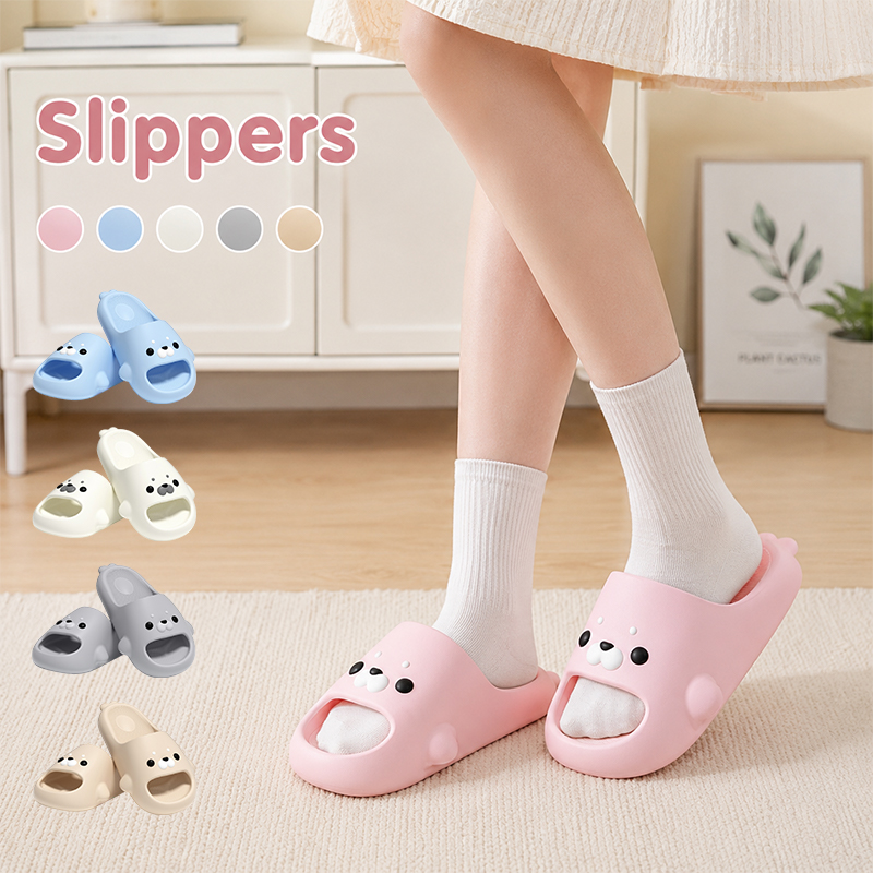 Women Shoes Sandals - Chinelos Seal para Mulheres, Sola Macia,