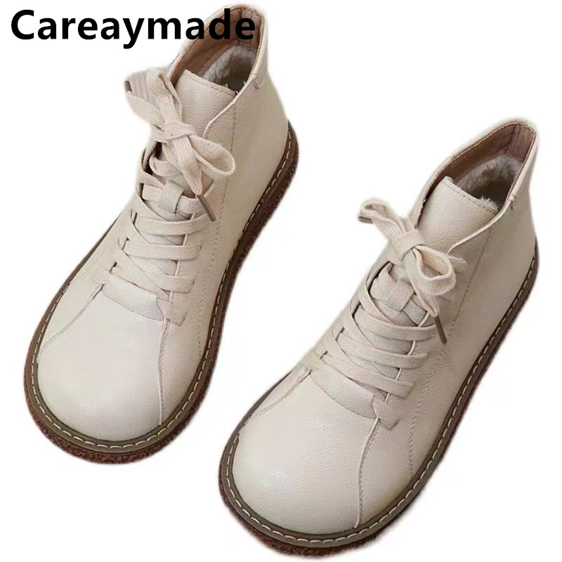 Women'S Shoes Big Feet - Careaymade-vintage rendas até botas femininas botas