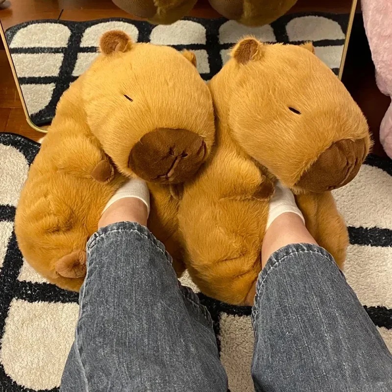 Women Shoes On Sale - Novidade capivara chinelos unissex animais slides
