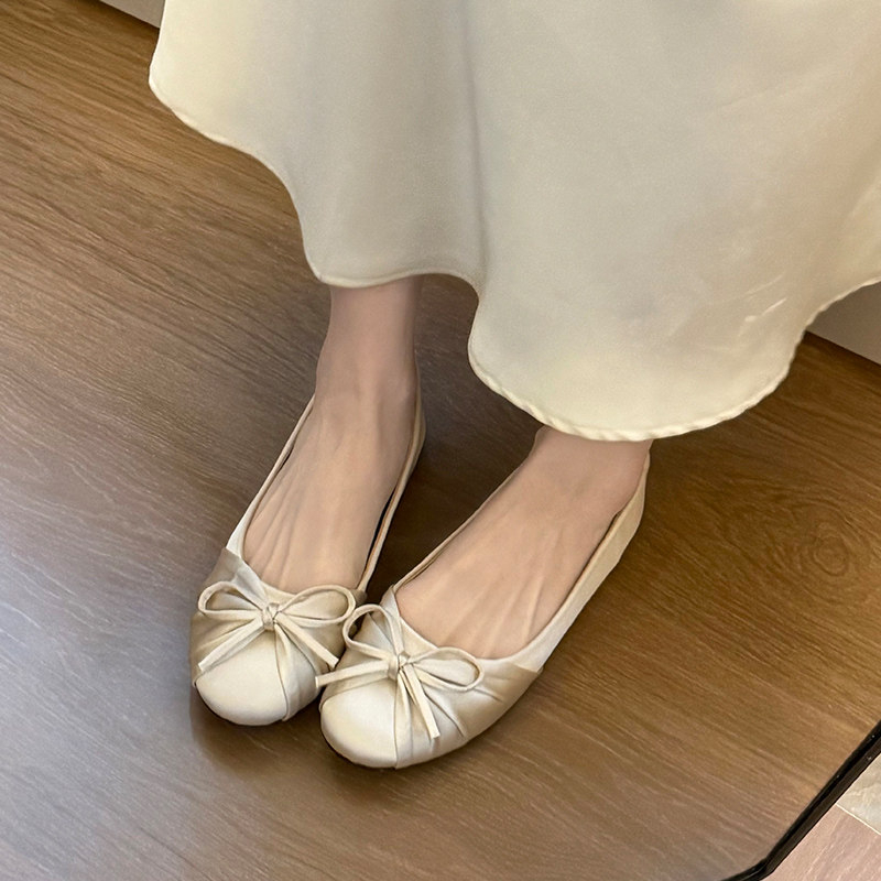 Women'S Shoes For Flat Feet - Novo 2026 Sapatilhas Femininas de Cetim