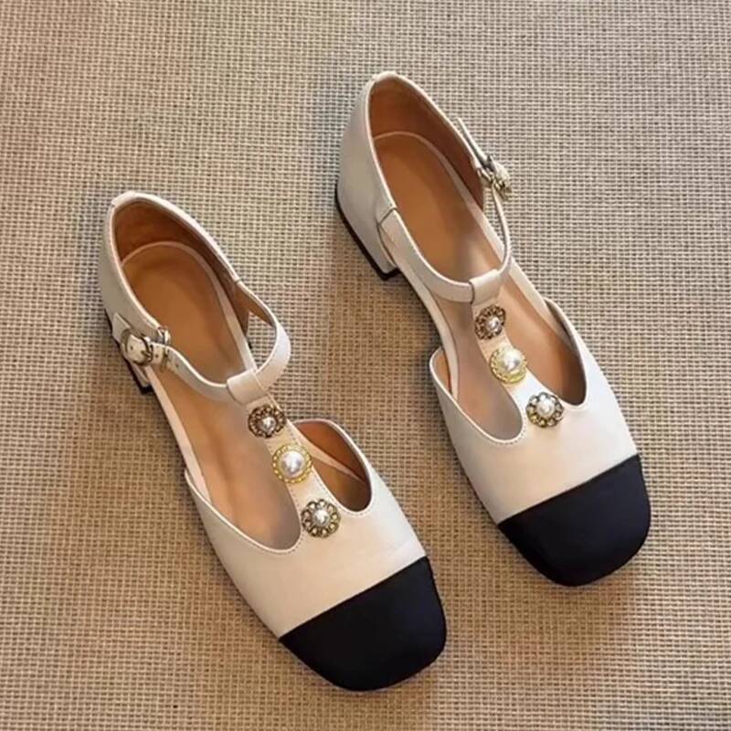 Women Shoes Sandals - Mulheres dedo do pé quadrado sandálias