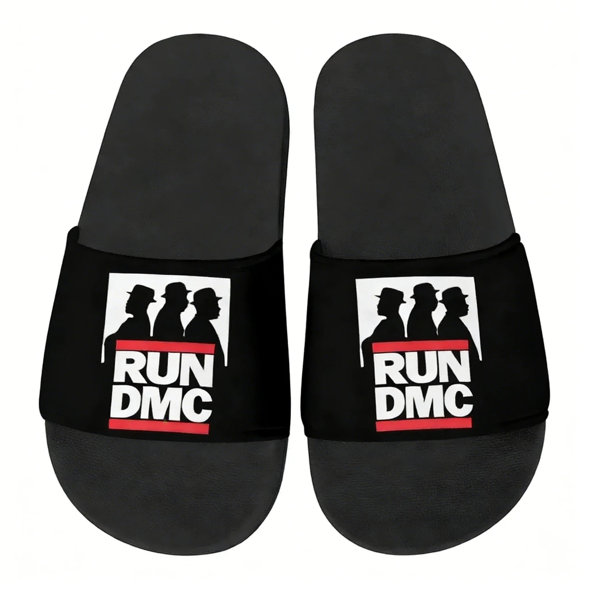 Women Shoes Running - Sandálias Run DMC, Chinelos para Casa,