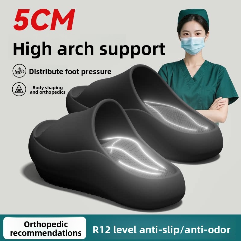 Women'S Shoes For Flat Feet - Chinelos de Salto Negativo com Suporte