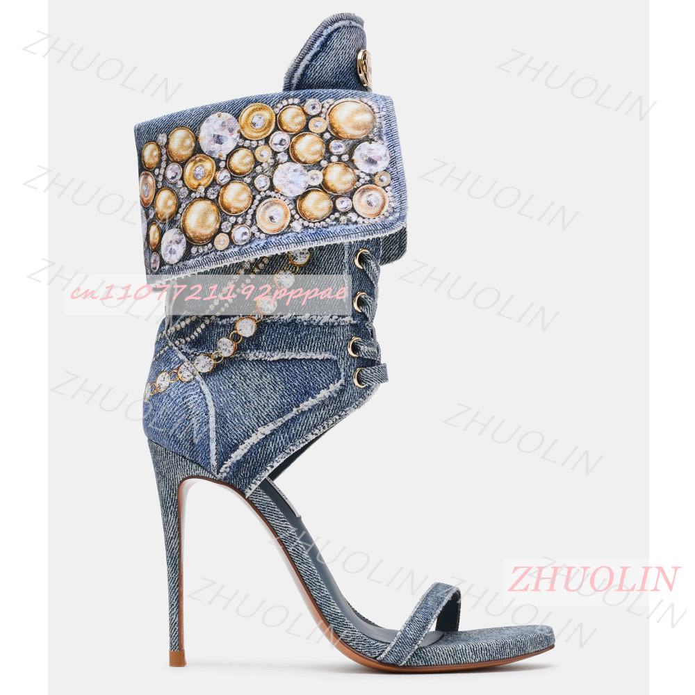 Sandálias Femininas Azuis de J - Kids Shoes Women avaliação e preço
