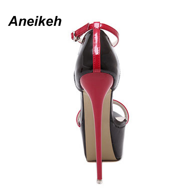 Sandálias de Salto Alto Peep T - Women'S Shoes Big Feet avaliação e preço
