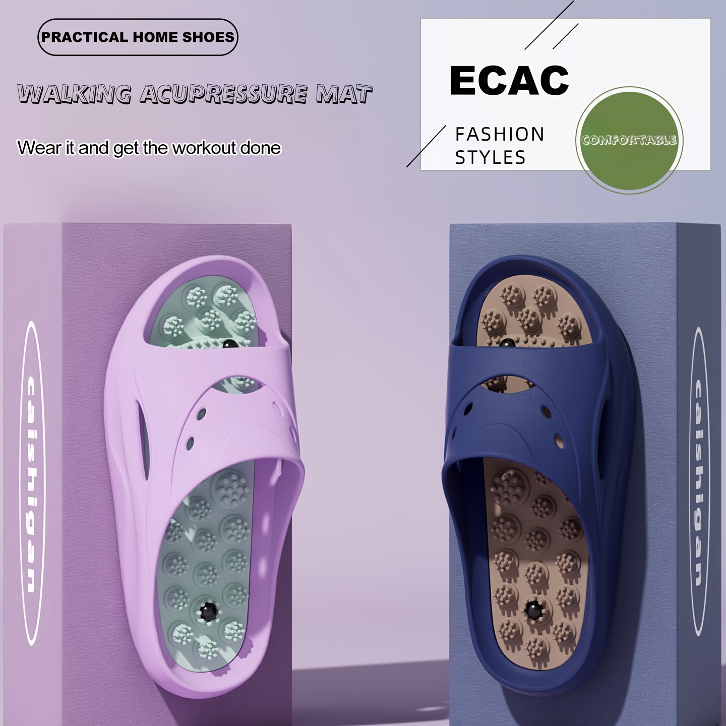 Chinelos de Massagem EVA para  - Women'S Shoes For Flat Feet avaliação e preço