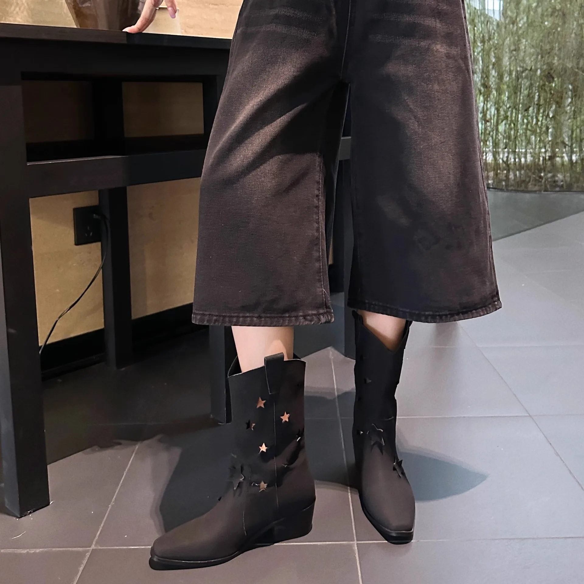 Botas femininas retrô de verão - Women'S Shoes Vegan avaliação e preço