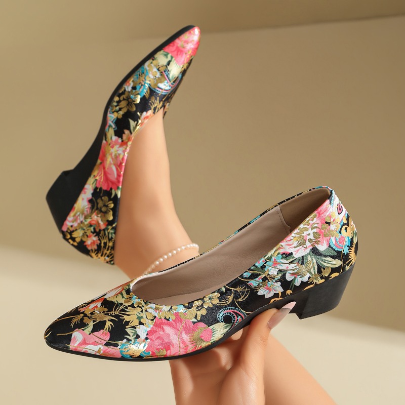 Sapatos femininos com estampa  - Women Shoes Xxl avaliação e preço