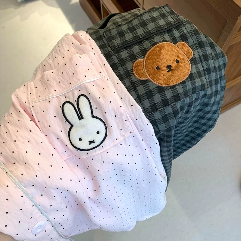 Pijamas Kawaii Miffy Anime com - Women Shoes Xxl avaliação e preço