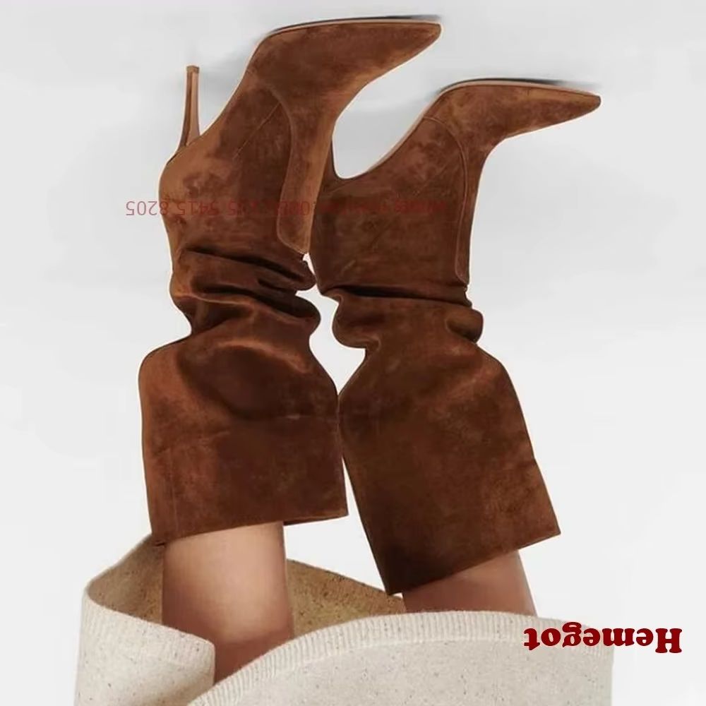 Marrom dedo do pé pontiagudo d - Women'S Shoes Vegan avaliação e preço