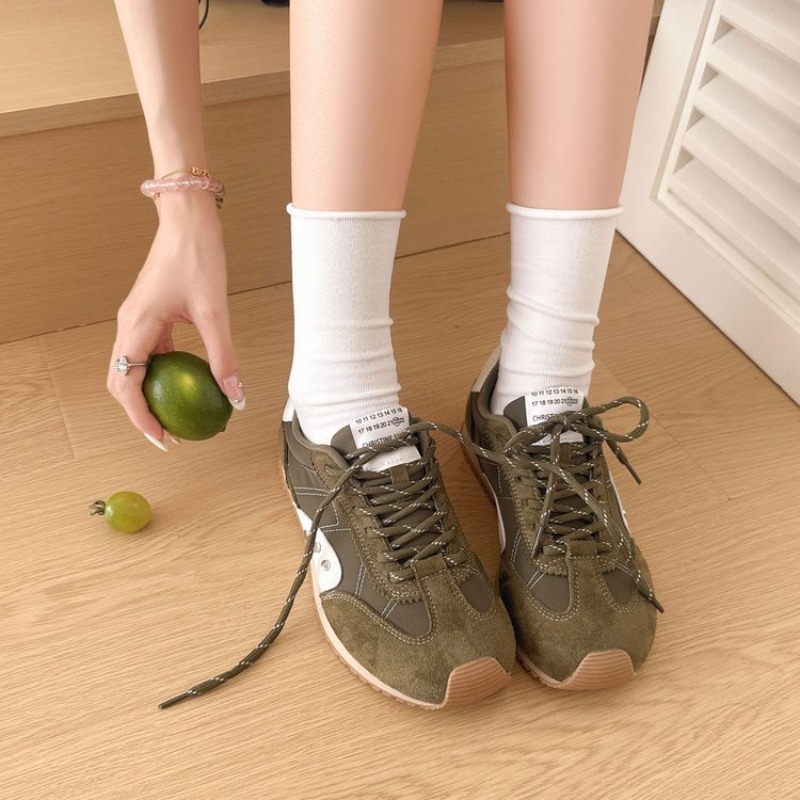 Tênis retrô colorido para mulh - Women Shoes Running avaliação e preço