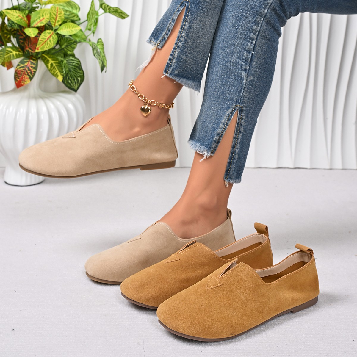 Sapatos femininos baixos, slip - Women Shoes Quick Delivery avaliação e preço