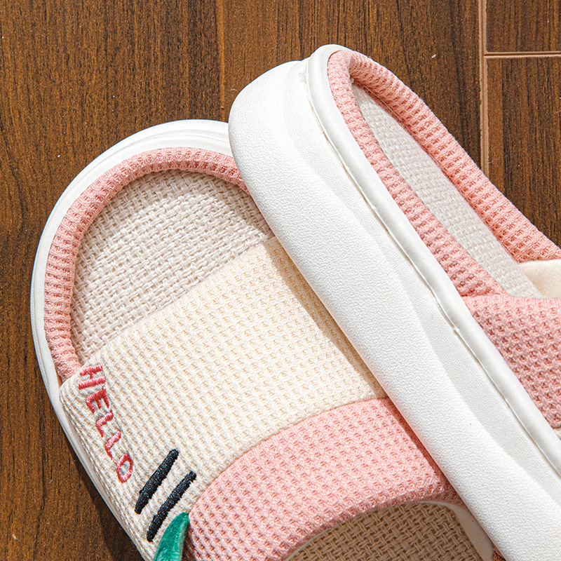 Novos Chinelos de Linho para M - Women Shoes On Sale avaliação e preço