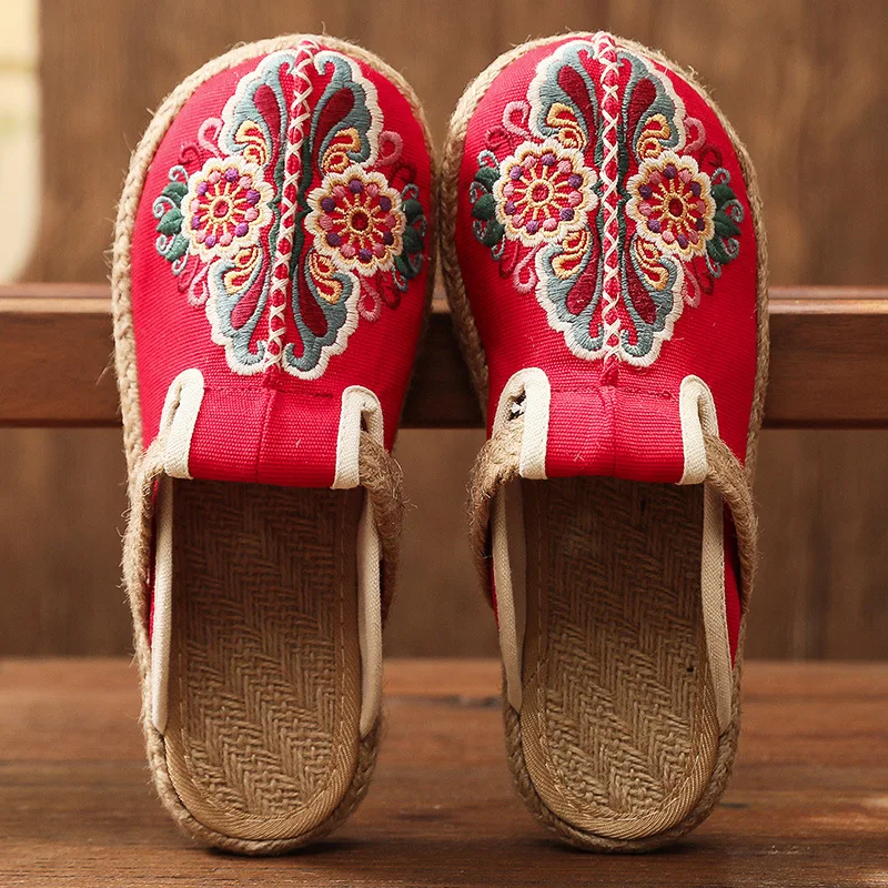 Mulas artesanais de linho casu - Women'S Shoes Vegan avaliação e preço