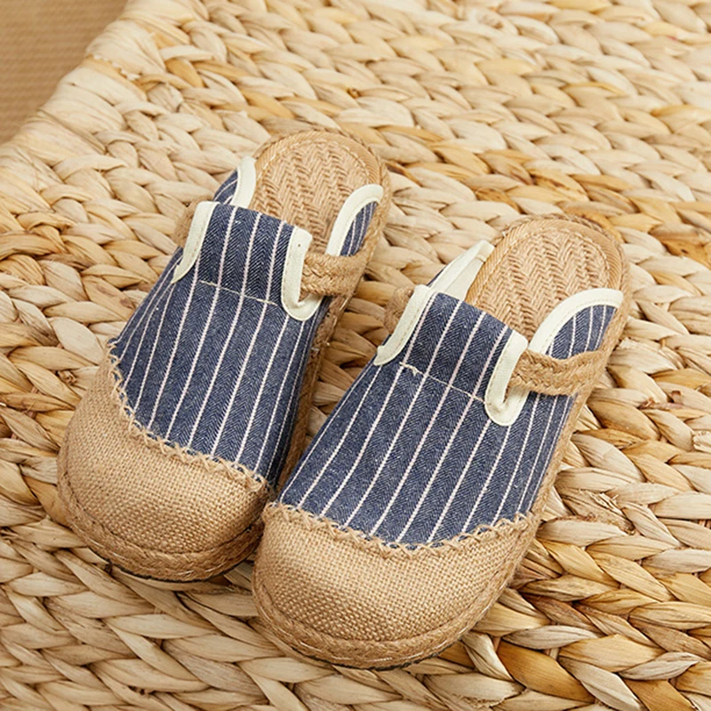 Mulas artesanais de linho casu - Women'S Shoes Vegan avaliação e preço