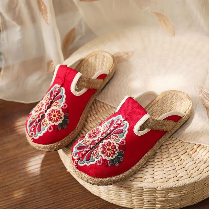 Mulas artesanais de linho casu - Women'S Shoes Vegan avaliação e preço
