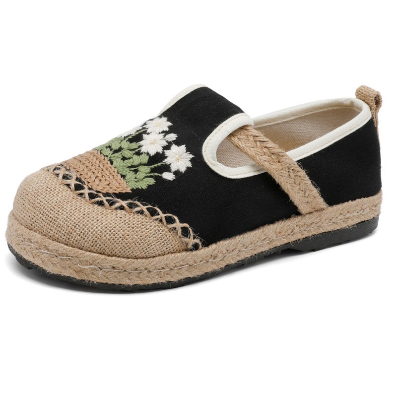 Veowalk-flores bordadas com lo - Women'S Shoes Vegan avaliação e preço