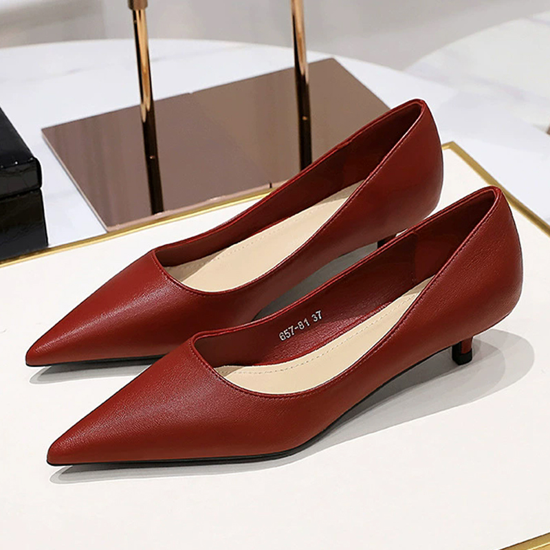 Sapatos Femininos de Salto Méd - Women'S Shoes Big Feet avaliação e preço