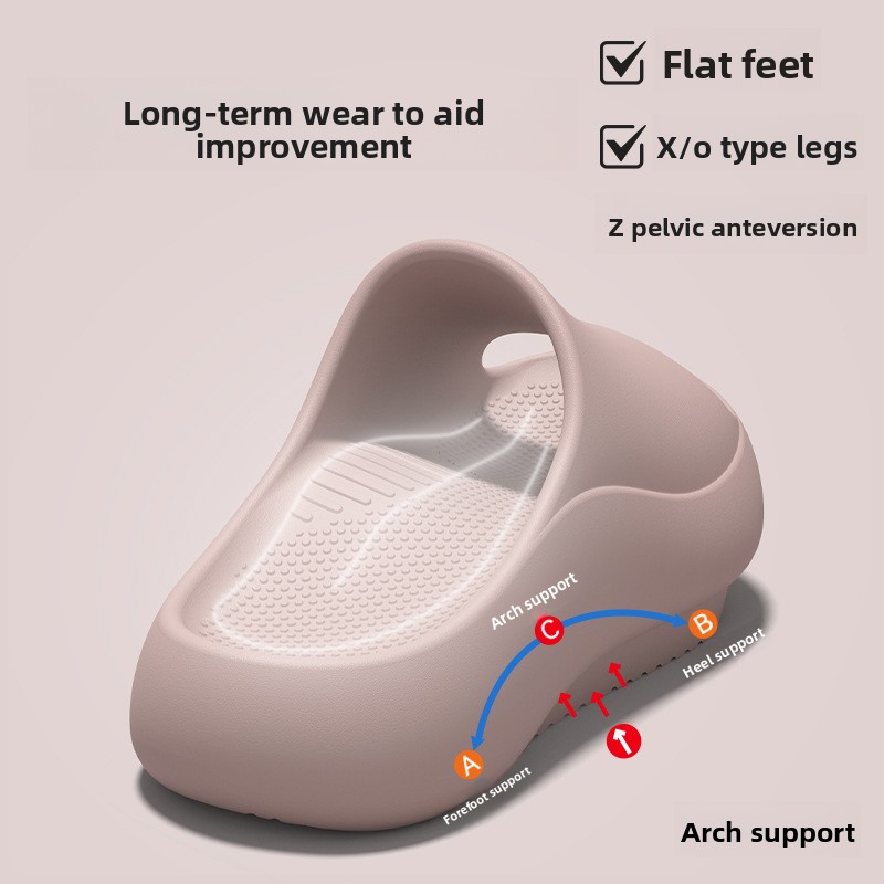 Chinelos de Salto Negativo com - Women'S Shoes For Flat Feet avaliação e preço
